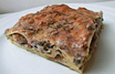 Lasagne radicchio e salsiccia