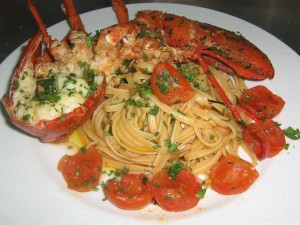 Linguine e astice